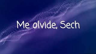 Sech - Me Olvide Letra