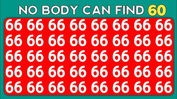 Find the Odd One Out - Number and Letter Oddity Edition | Observation Skills Check