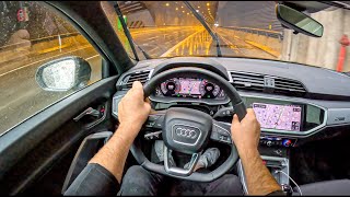 2023 Audi Q3 II Sportback [1.5 35 TFSI 150HP] |0100| POV Test Drive #1884 Joe Black