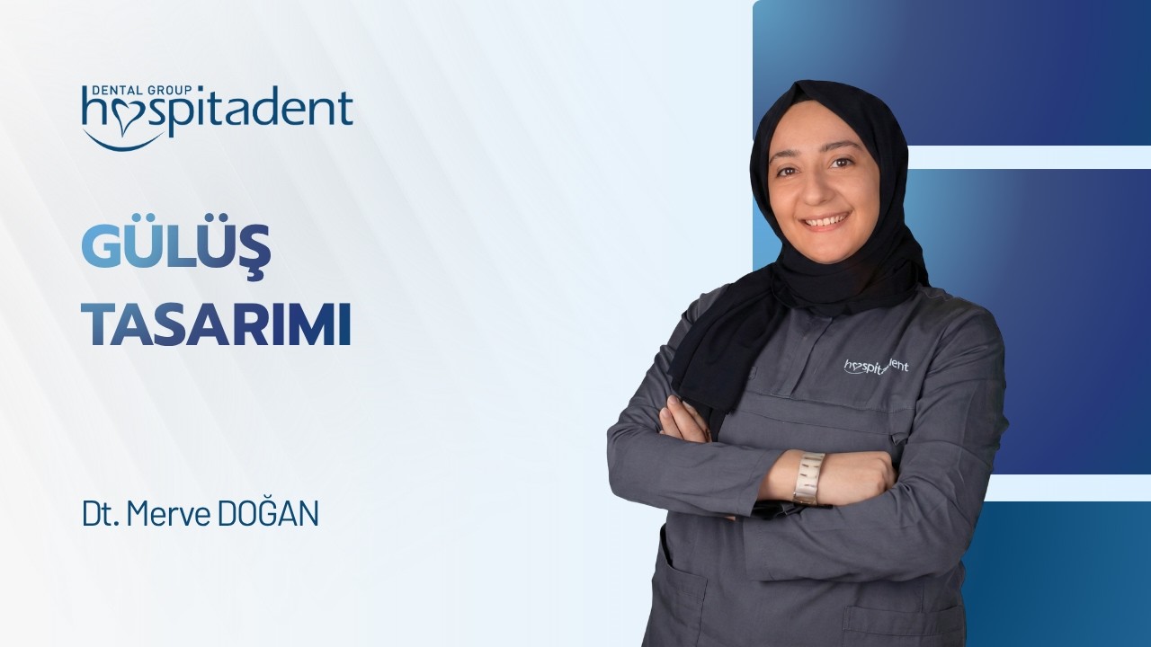 Gülüş tasarımı hakkında merak edilenleri Hospitadent Şerifali hekimimiz Merve Doğan anlatıyor.✨