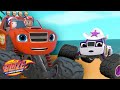 Blaze Rescues Starla w/ Water &amp; Sun Energy! | Blaze and the Monster Machines