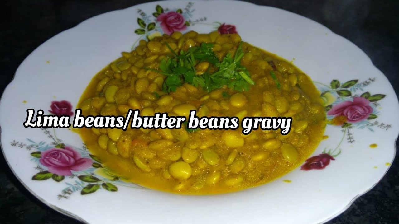 Lima/butter beans gravy பச்சை அவரை கிரேவி Tasty veg