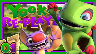 Echse und Fledermaus auf erneutes großes Abenteur!🪶 | Yooka Re-PlayLee | #1