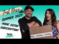 Home decor subscription box - Just Deco | Summer 2021