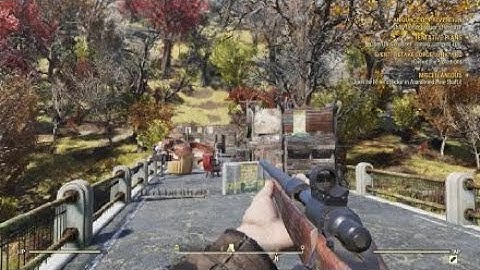 Gunner-inspired Bridge C.A.M.P Build- Fallout 76