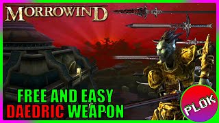 How to get a Daedric Weapon With No Effort - How to Play Morrowind [Pt. 7]