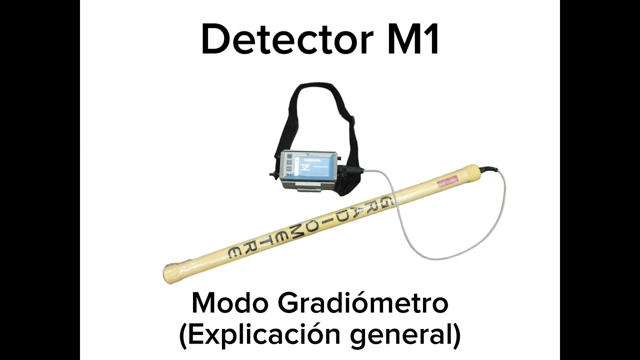 Detector M1 modo Gradiómetro - YouTube