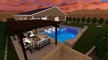 Harness Backyard Oasis_R2- Thunderbird Pools and Spas- ThunderScapes