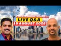 Live Q&A Canada Immigration|Student Visa|PR|PNP Canada|Vistor Visa Canada|Bijo Sebastian