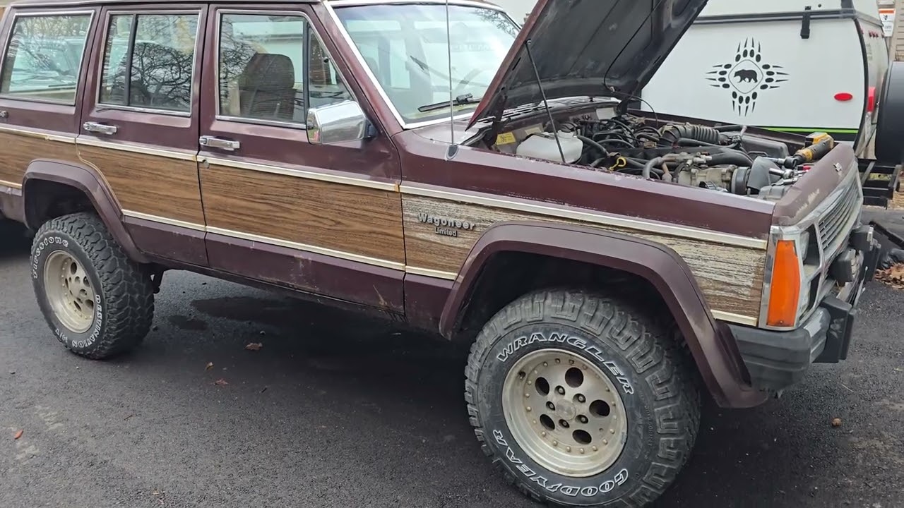 1987 Jeep XJ Startup After Alternator and Battery Replacement