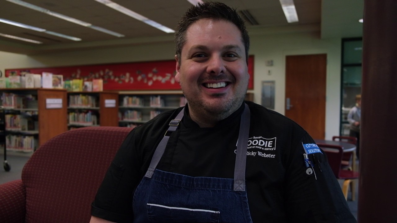 Cooking with Chef Ricky at the Shadle Library - YouTube