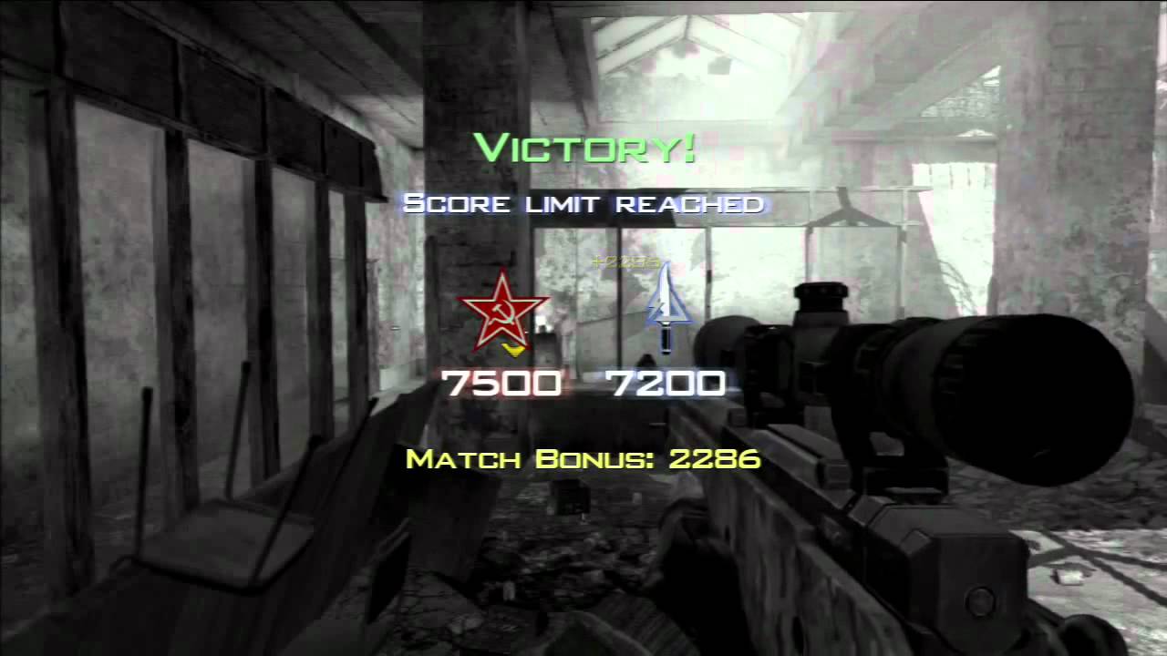 Modern Warfare 3 Lucky Final Kill Cam