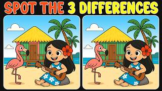 🧠🧩 Find 3 Differences Between Two Pictures | Challenge + Solutions 🧩🧠