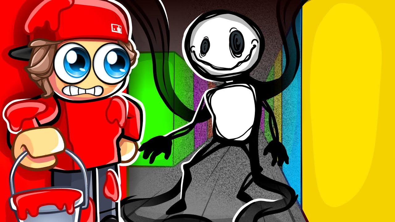 Cache Toi sur la Bonne COULEUR sinon le MONSTRE va te TUER sur Roblox !