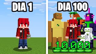 SOBREVIVI 100 DIAS NO MINECRAFT BEN 10  O FILME