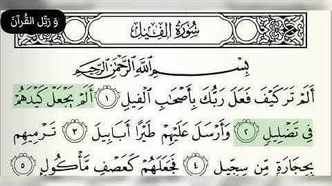 105 سورة الفيل بصوت القارئ عبد الباسط عبد الصمد رحمه