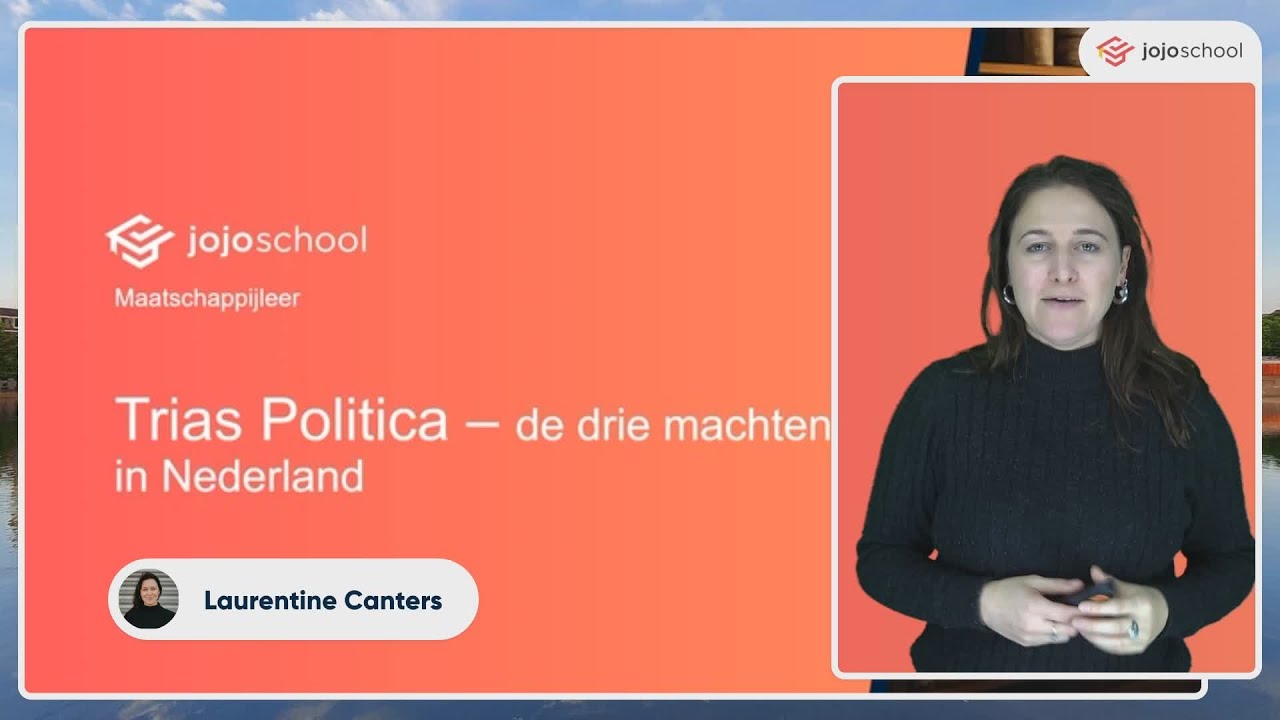 Trias Politica - de drie machten in Nederland - Maatschappijleer - HAVO & VWO