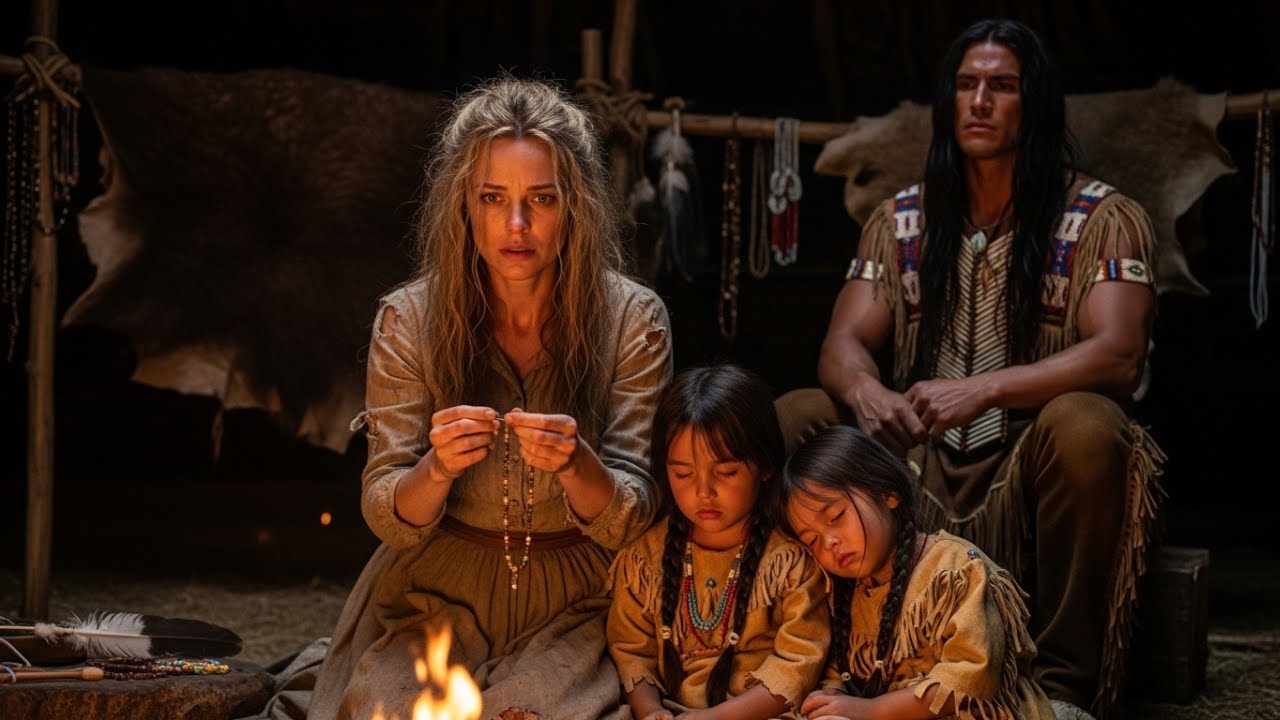 The Twin Daughters of The Widowed Comanche Did Not Sleep… Until The Poor White Woman Did Something..