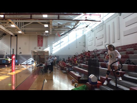 OMS vs Eyer middle school volleyball game