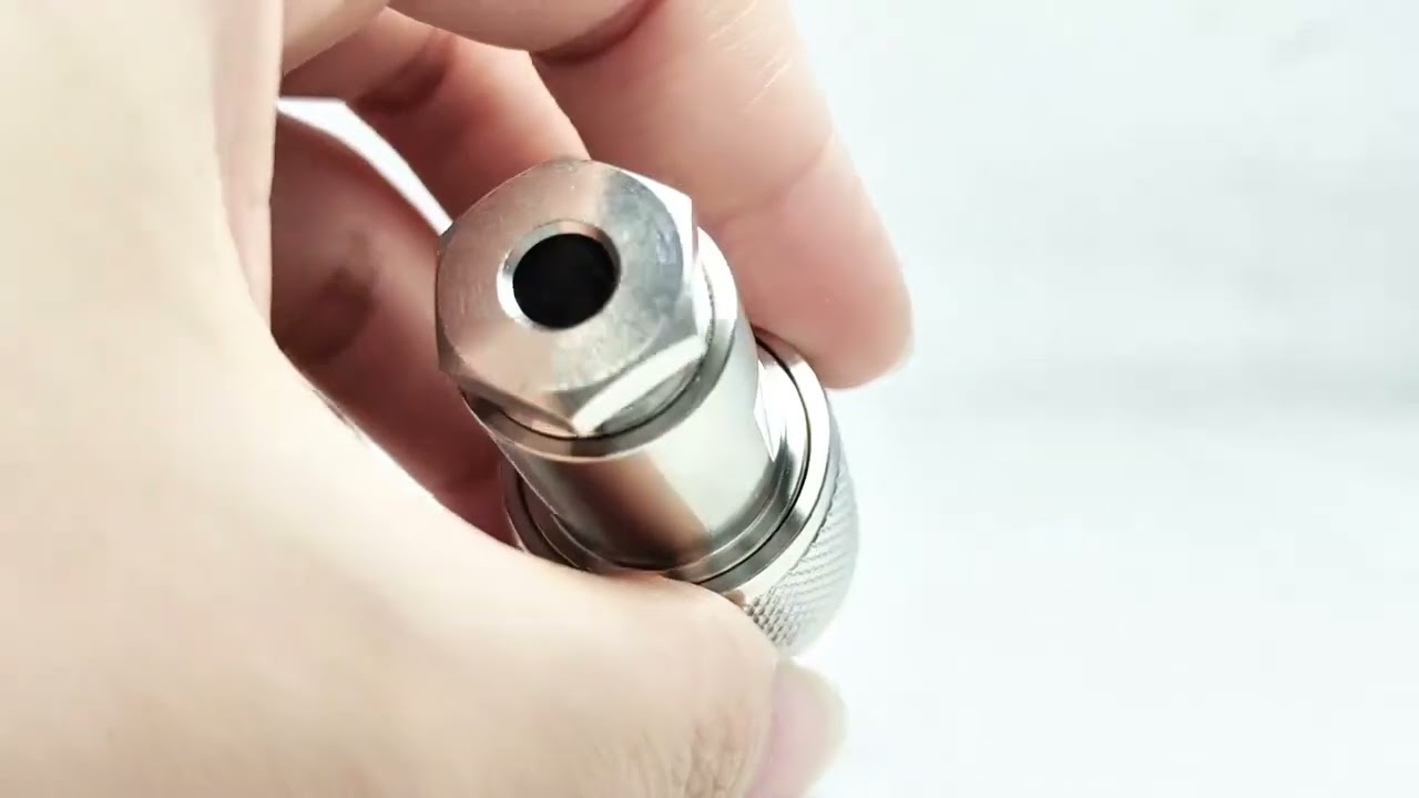 HN Male Plug Clamp Connector for RG58/RG142 | Factory Supply & RoHS Certified