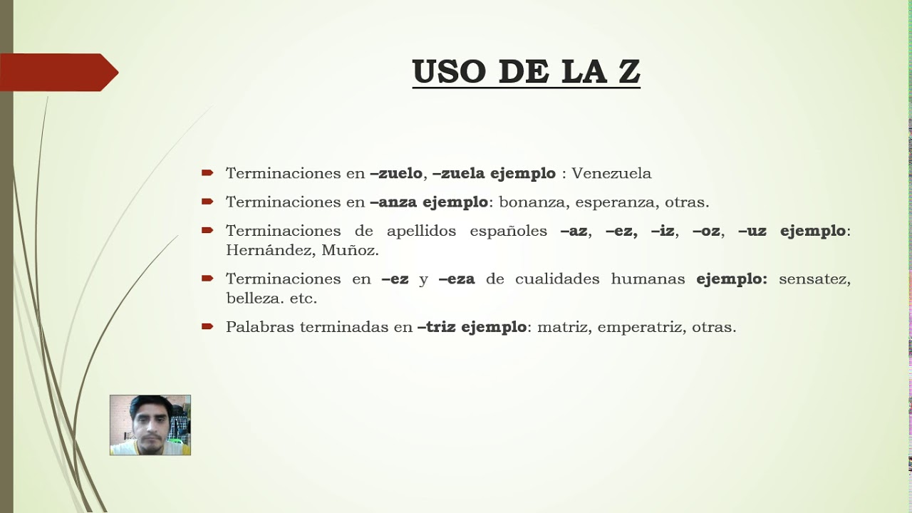 USO DE LA X Z YouTube