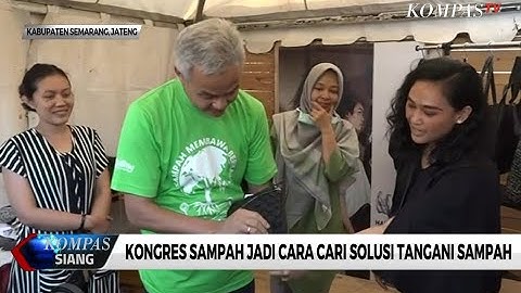 Kongres Sampah Jadi Cara Cari Solusi Tangani Sampah
