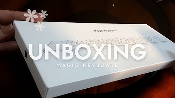 ❤️ Apple Magic Keyboard Unboxing | ASMR + Music  ⌨️🎉
