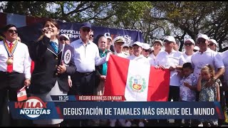 Perú logra récord Guinness en Miami - Informe de Willax TV