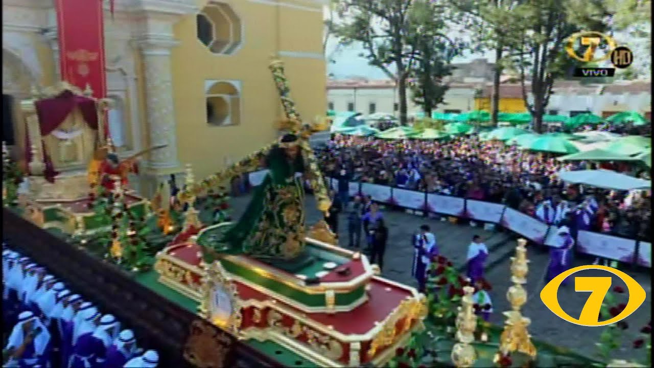 🔴SALIDA Procesion Jesus de la Merced Domingo de Ramos 2025 Antigua Guatemala CANAL 7 EN VIVO🔴