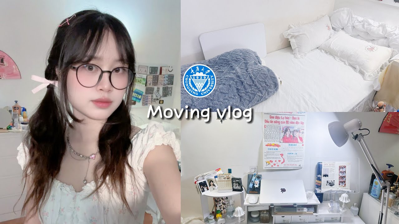 Обучение в Китае | Переезд в новое, более просторное общежитие Чунцинского университета