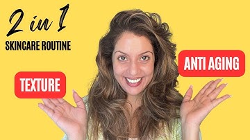 Skincare for Large Pores and Textured Skin and Wrinkles I Skincare routine  Anti aging + Bumpy skin