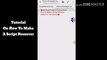 How to make a script remover in GameGuardian