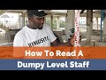 How to Easily Read A Dumpy Level Staff
