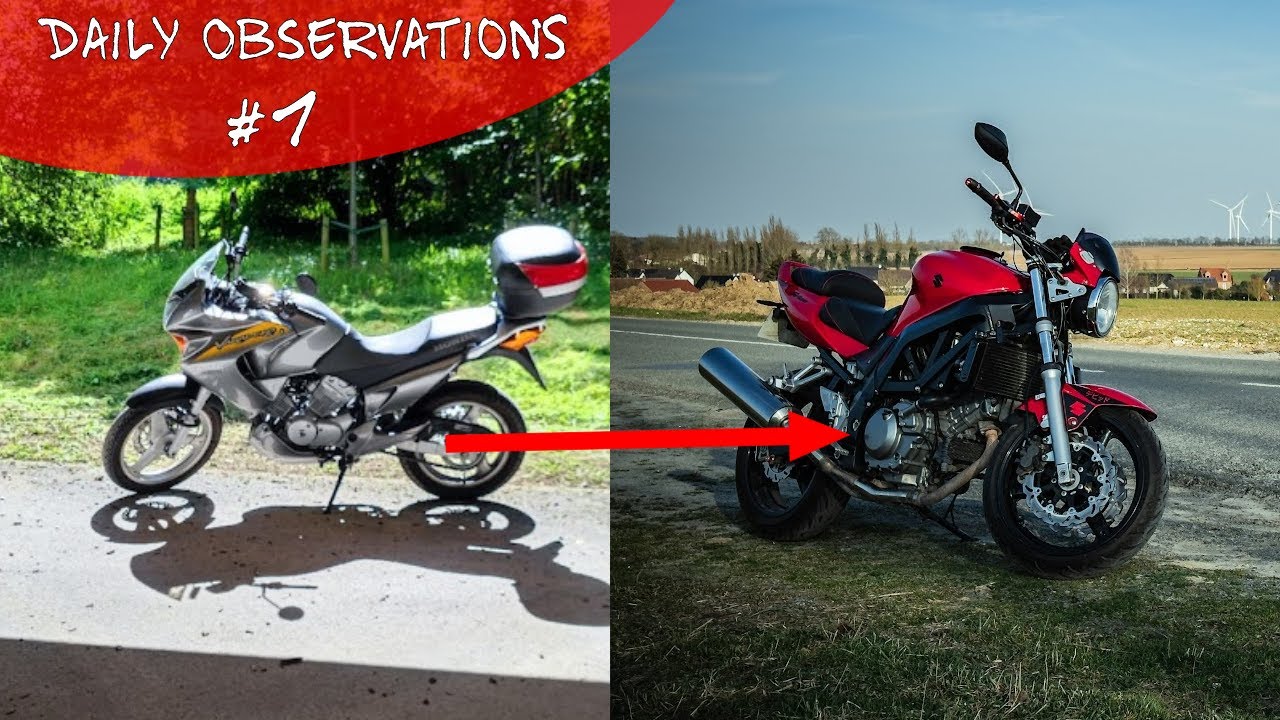 Daily Observation #1 – Différentes motos, mêmes galères sur la route !