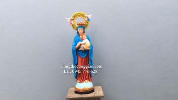 Tượng Đức Mẹ Hằng Cứu Giúp 60cm composite