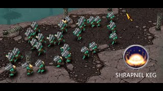 Powder Keg Cannoneer Shrapnels And Boulders