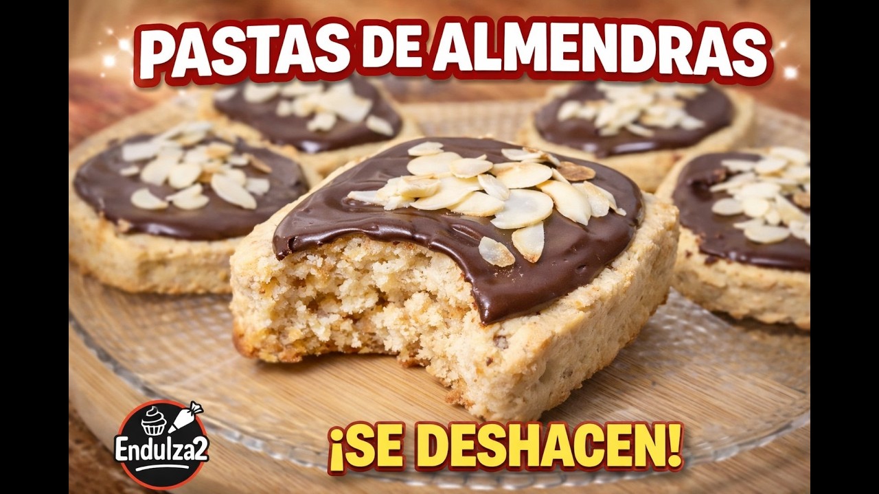 PASTAS CON ALMENDRAS!!!RECETA FACIL!! MUY BUENAS