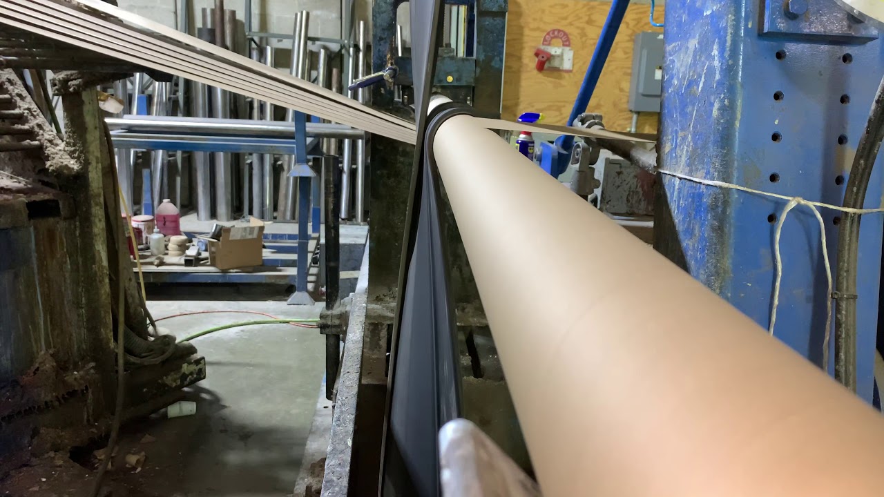 New Hampshire Paper Tube How a Spiral Tube is Made YouTube