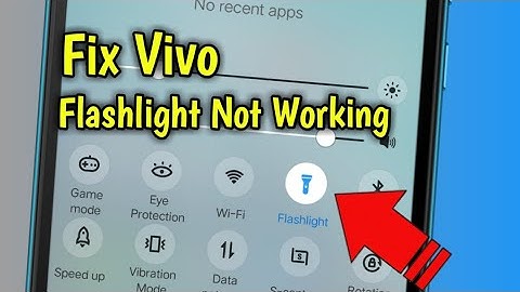 All Vivo Mobiles Flashlight Not Working Problem Solved 100% Working