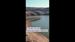 Reservoir volume plummets as drought hits Catalonia