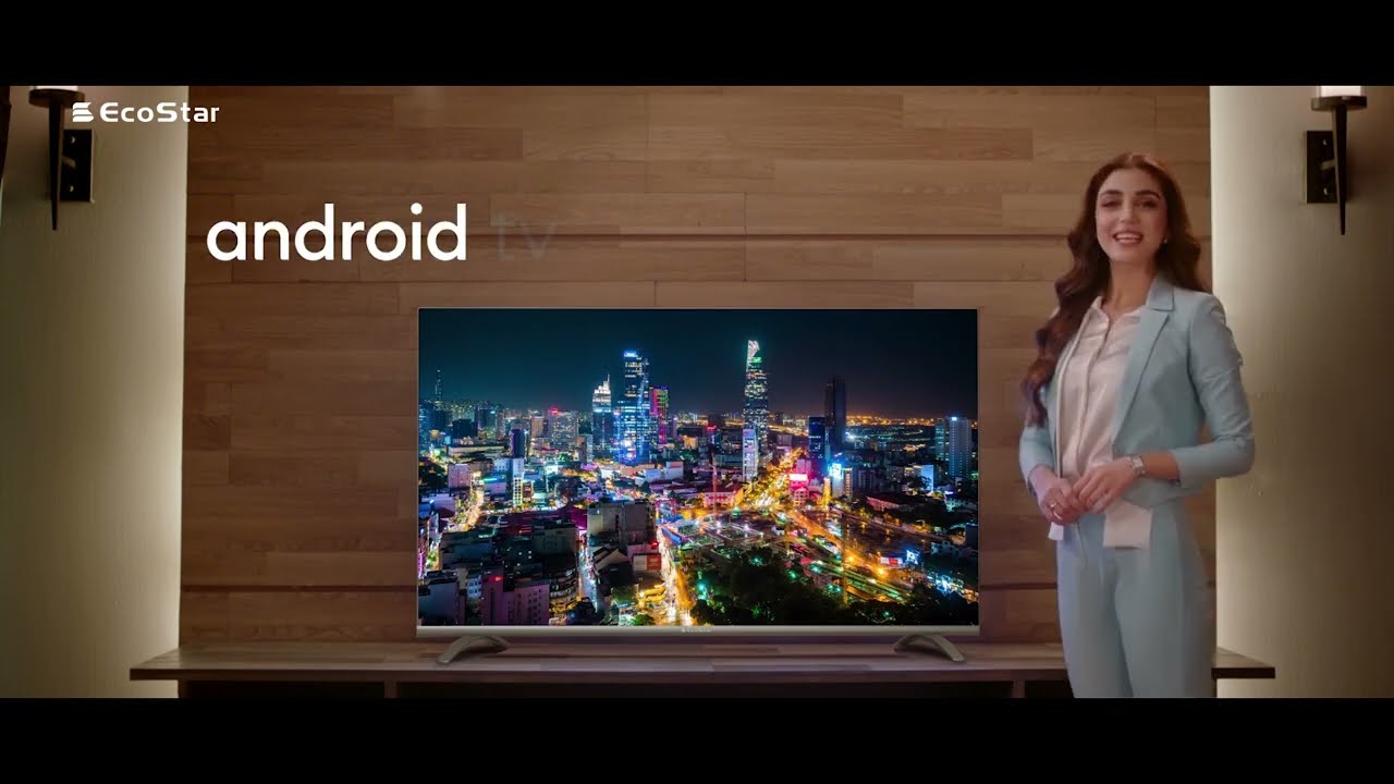 EcoStar Android TV with Licensed streaming Apps1080p | Anwar Electronics
