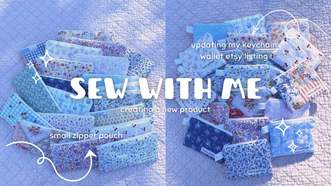 ✨ Sew With Me | Designing a New Product + Updating My Etsy Listing ✨