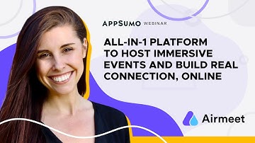 Host interactive virtual events with a suite of tools to network and build connections with Airmeet