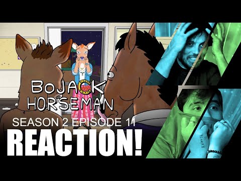 BoJack Horseman 2x11 REACTION!! "Escape from LA"