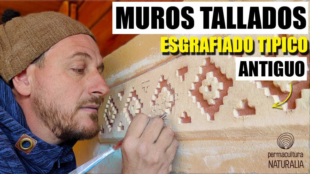 ❌NO uses MOLDURAS PLÁSTICAS, haz ESGRAFIADO TRADICIONAL para DECORAR TUS MUROS con estilo ANTIGUO