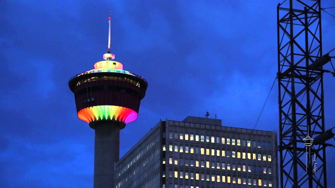 Calgary Tower Led Lighting You