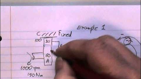 Epicyclic Gear Example solution for gear ratio