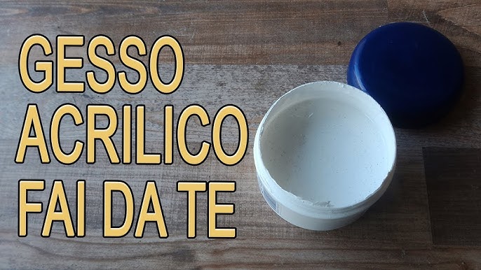 Gesso Fai da te per decorazioni - Concrete Texture handmade 