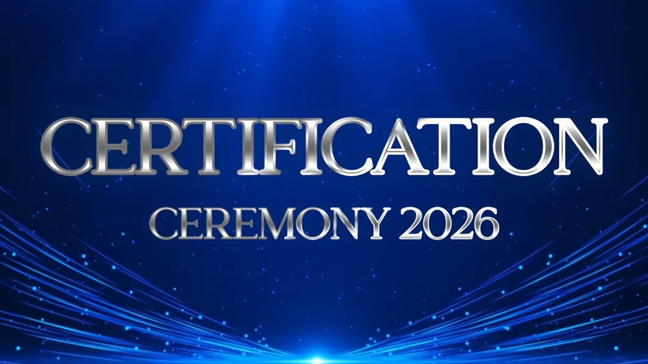 SLIM Certification Ceremony 2026