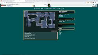 Let's Play Fontanero!  (Yes, I know I misspelled Roguelike on the title page). screenshot 2